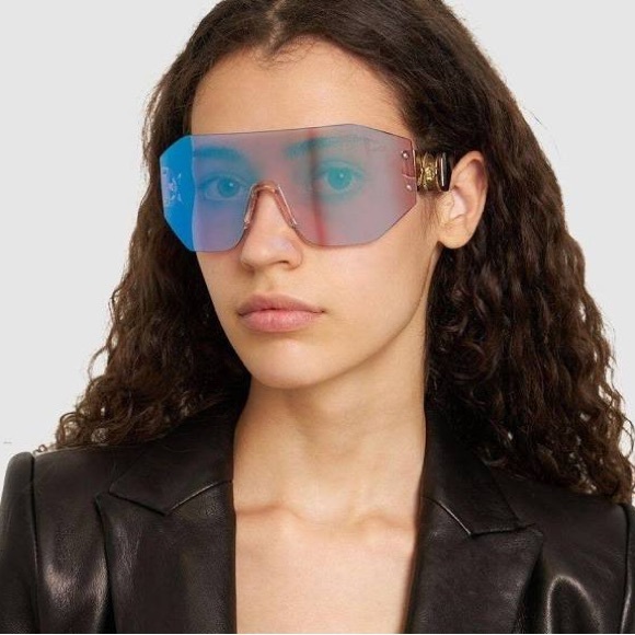 NEW VERSACE SUNGLASSES VE2258 1002MA VERSACE EYEWEAR VE2258 1002/MA - Picture 1 of 12